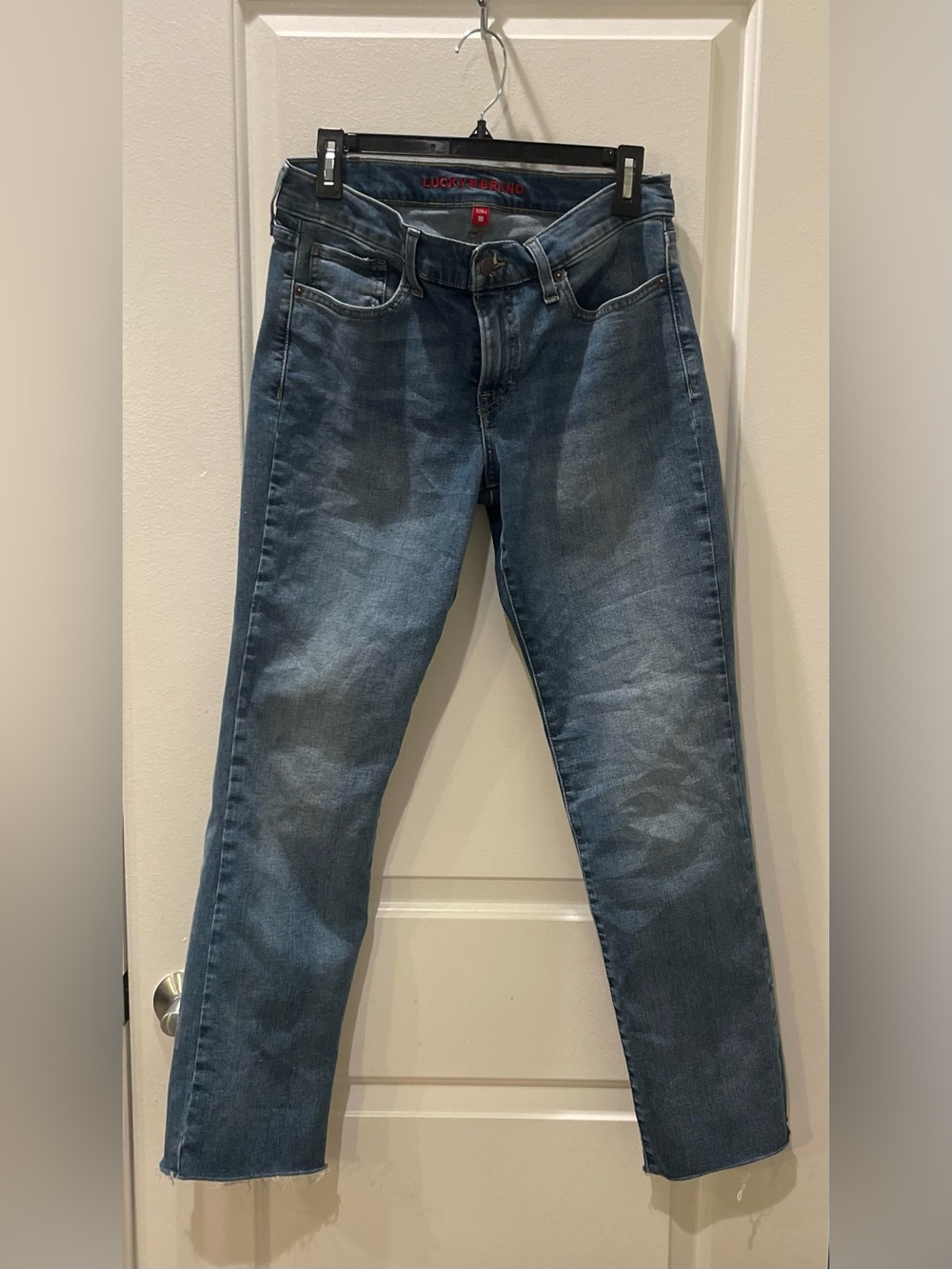 Lucky Sweet Mid Rise Straight Jeans